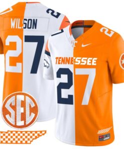 Al Wilson Jersey #27 Tennessee Volunteers Split Vapor Football Stitched