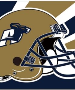 Akron Zips Helmet Banner Flag 3x5ft