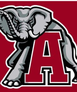 Alabama Crimson Banner Flag 3x5ft